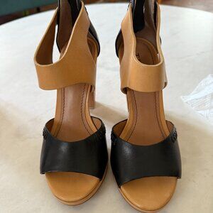 Women's Trask Regina Heels  Anthropologie  Size 6.5 Barely worn